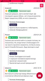 Миниатюра Индивидуалка Госпожа Александра Заречный Фотография 